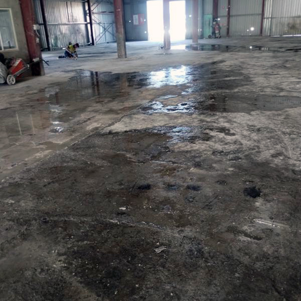 remove epoxy floor